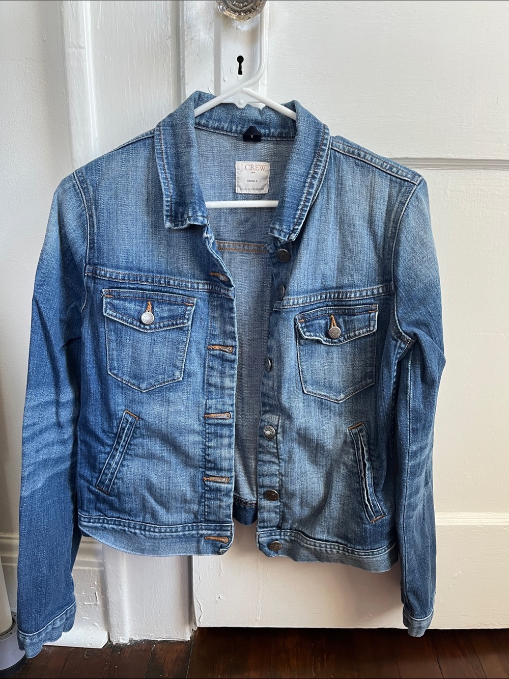 J. Crew Classic Light Blue Denim Jacket